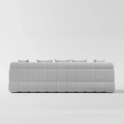 Deep Seating Fabric Sofa and Corner Unit Set