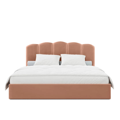 Teddy Fabric Upholstered Kids Bed