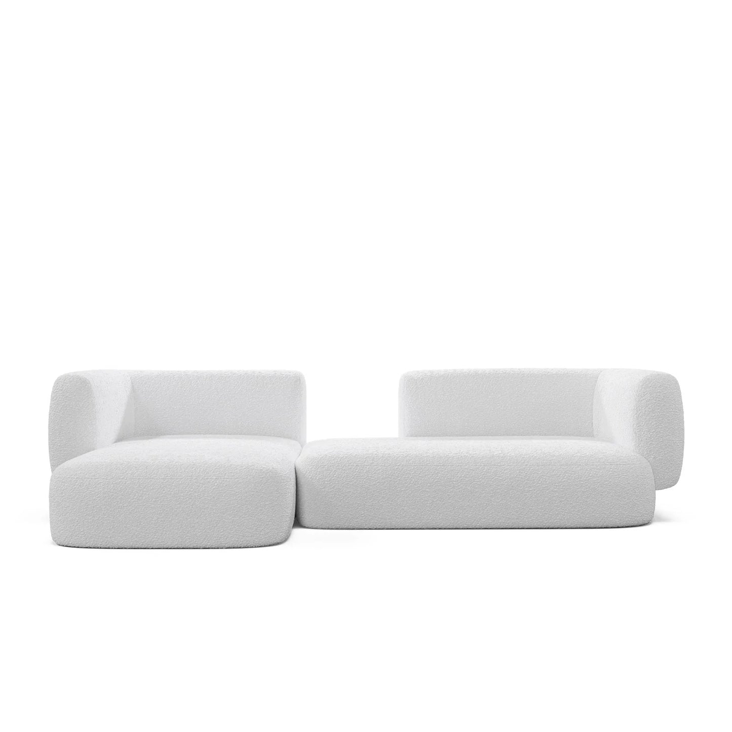 Luxury Low-Profile Modular Block Sofa