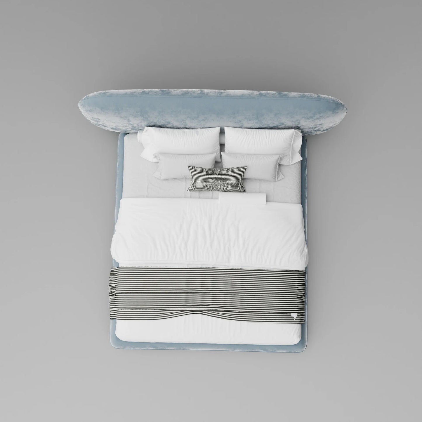 Horizon Rounded Low-Profile Bed