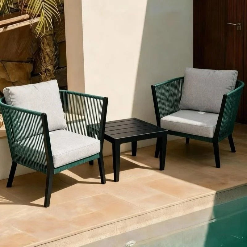 Artisanal Rope Seating Trio