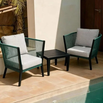 Artisanal Rope Seating Trio