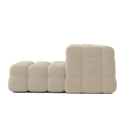 Deep Seating Fabric Sofa and Corner Unit Set