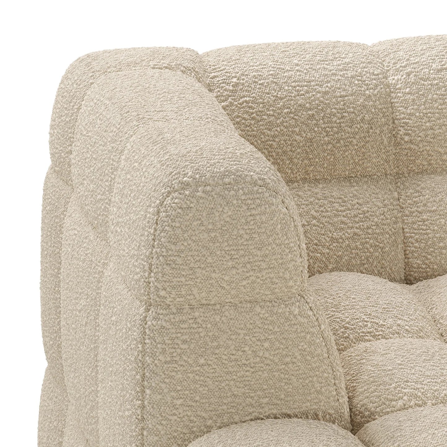 Deep Seating Fabric Sofa and Corner Unit Set