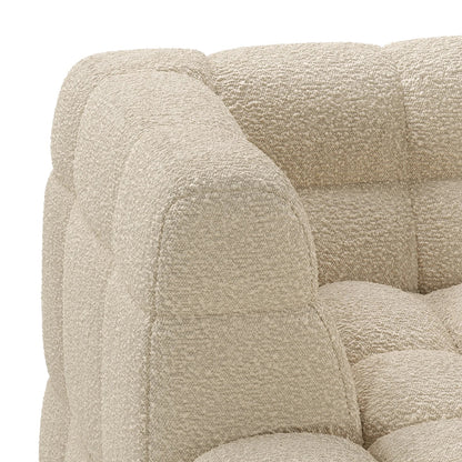 Deep Seating Fabric Sofa and Corner Unit Set