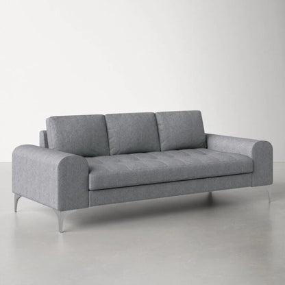 Contemporary 3-Seater Fabric Sofa