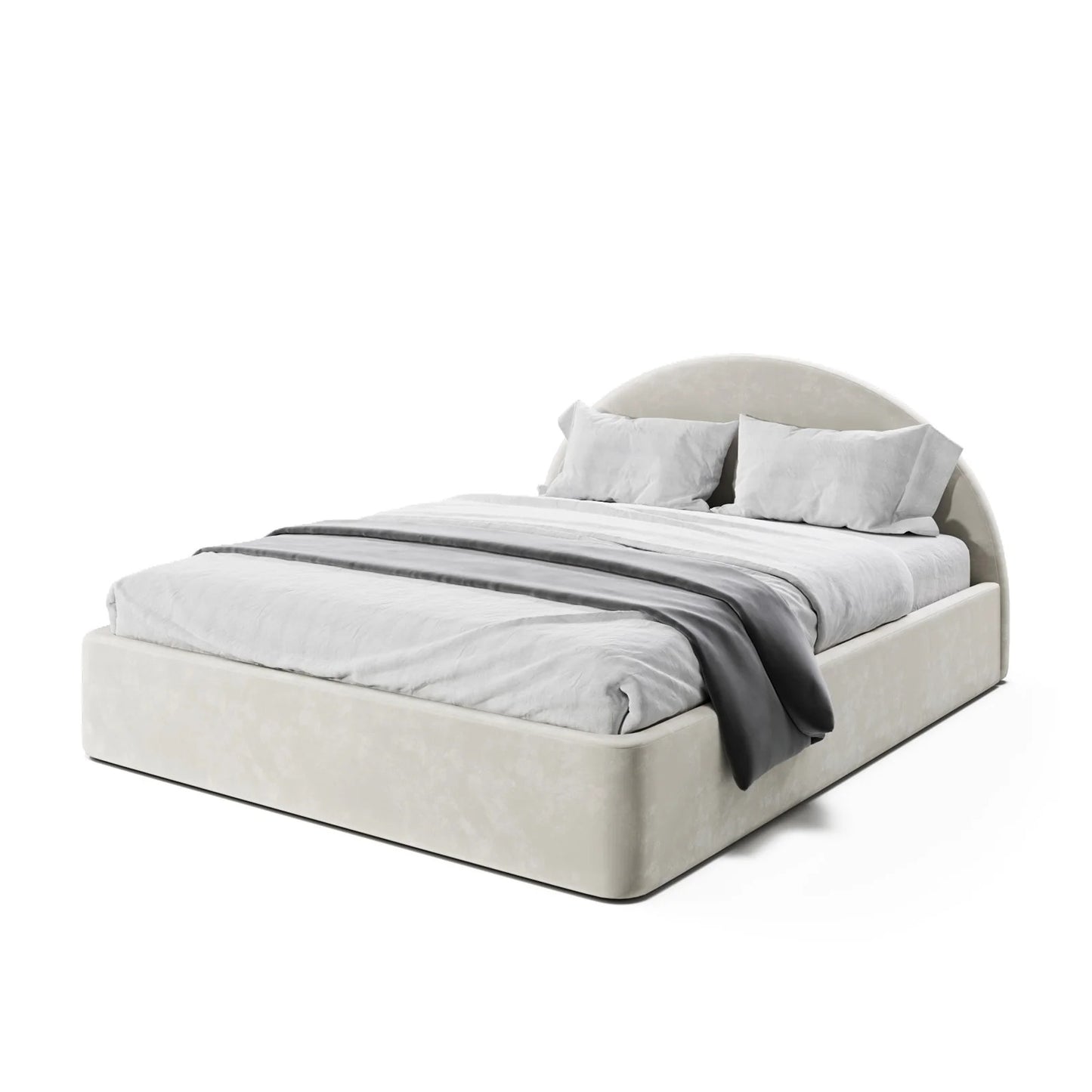 Sculpted Moonbeam Bed