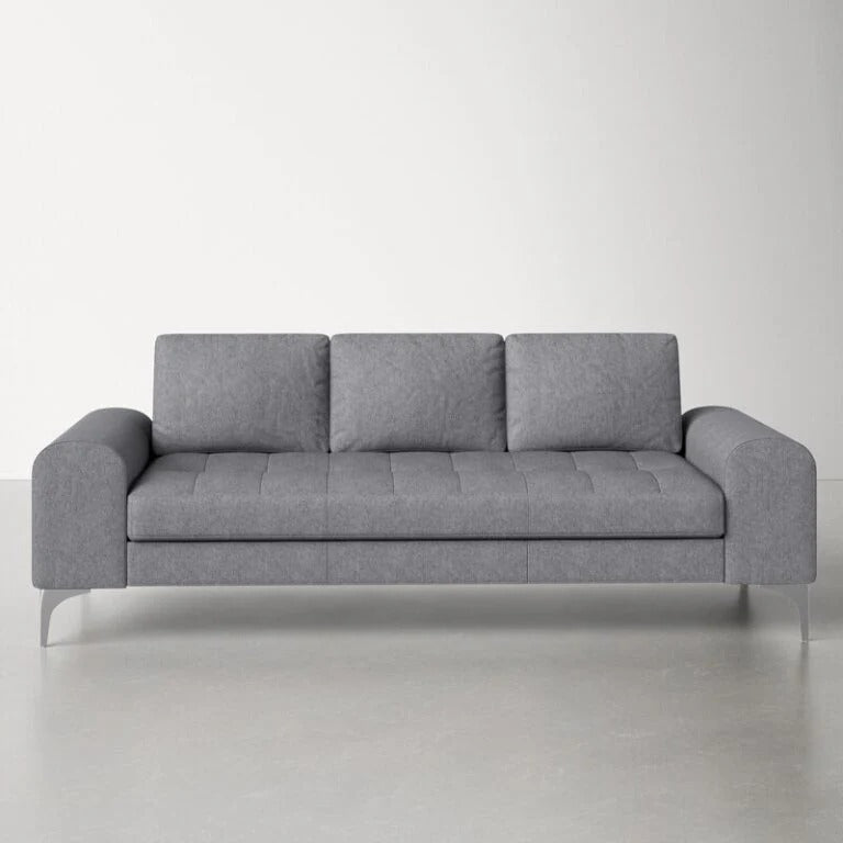 Contemporary 3-Seater Fabric Sofa
