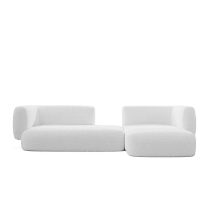 Luxury Low-Profile Modular Block Sofa