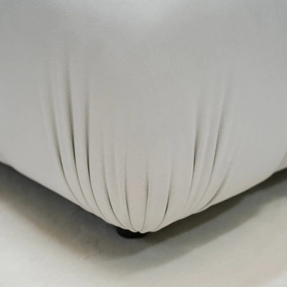 Modern Leather Sectional Sofa Set with Chaise