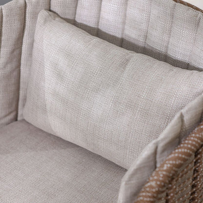 Stylish All Weather Woven Seating Set for Compact Modern Balconies