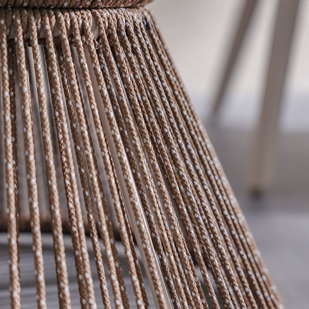 Stylish All Weather Woven Seating Set for Compact Modern Balconies