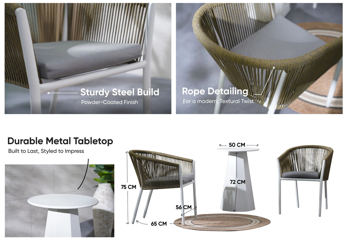 Cairo Warranted Bistro Suite