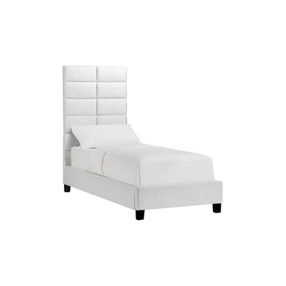 Sovereign Single Bed in Charcoal Velvet