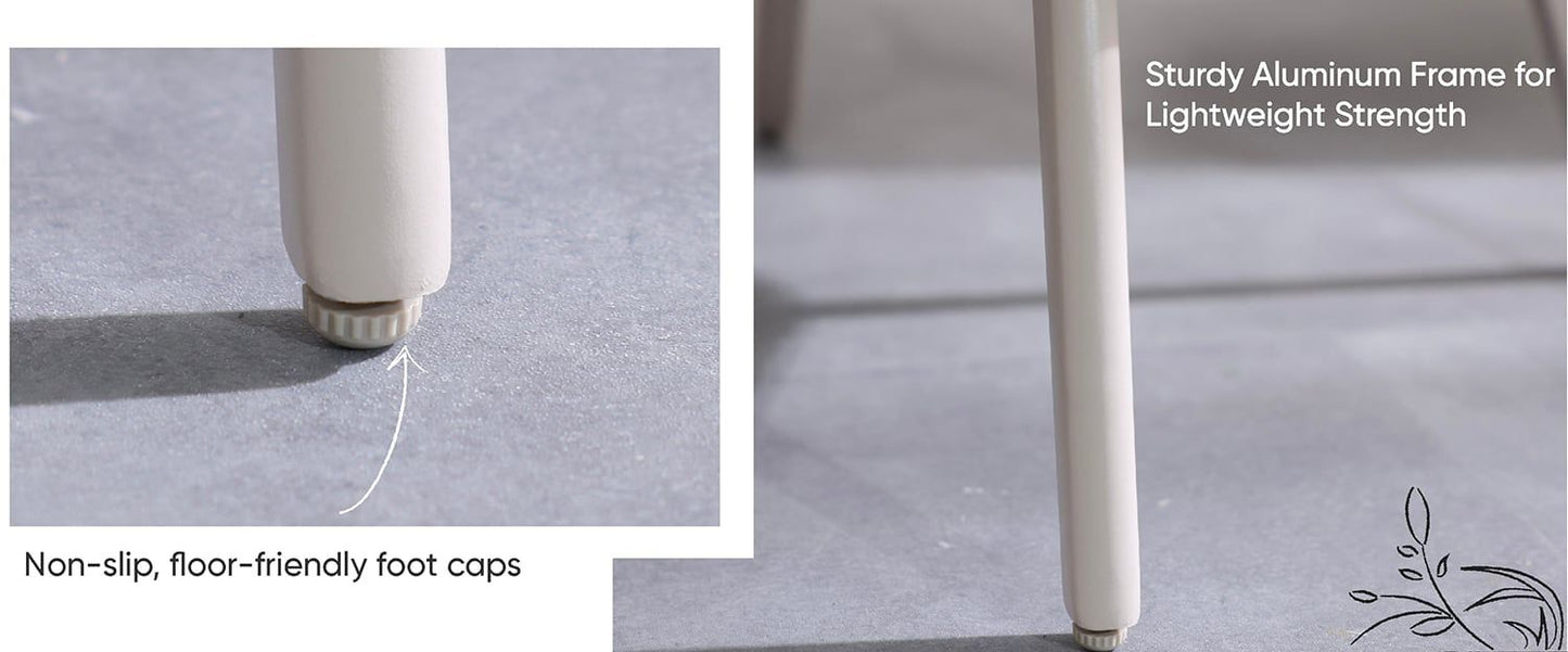 Stylish All Weather Woven Seating Set for Compact Modern Balconies