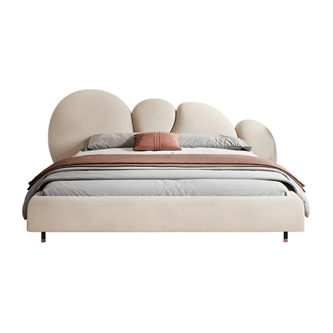 Serene Organic-Wave Velvet Retreat Bed