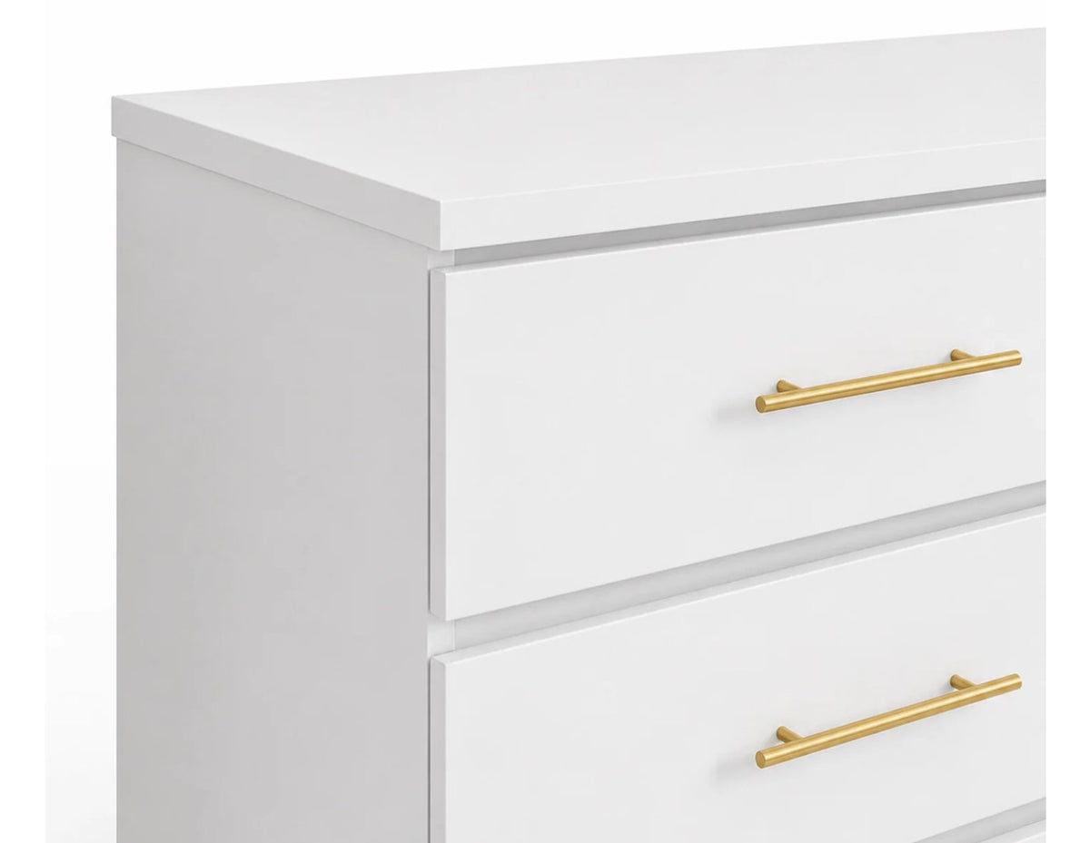Isla dresser gold bar handle detail