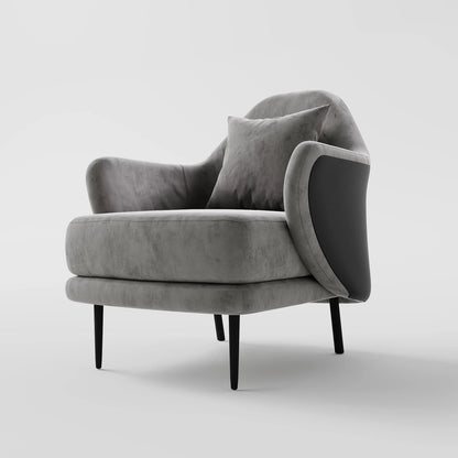 Elegant Upholstered Living Room Lounge Arm Chair