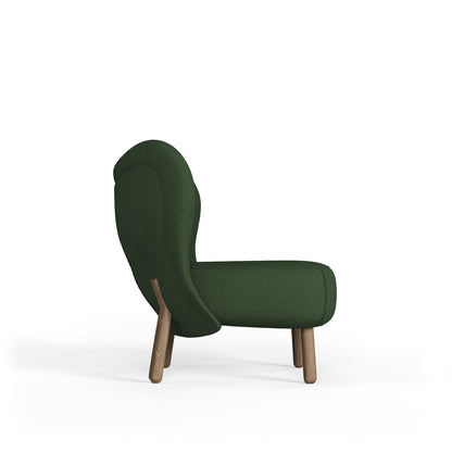 Scandi-Inspired Soft White Bouclé Occasional Arm Chair