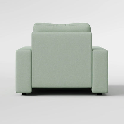 Sleek Boxy Accent Arm Chair