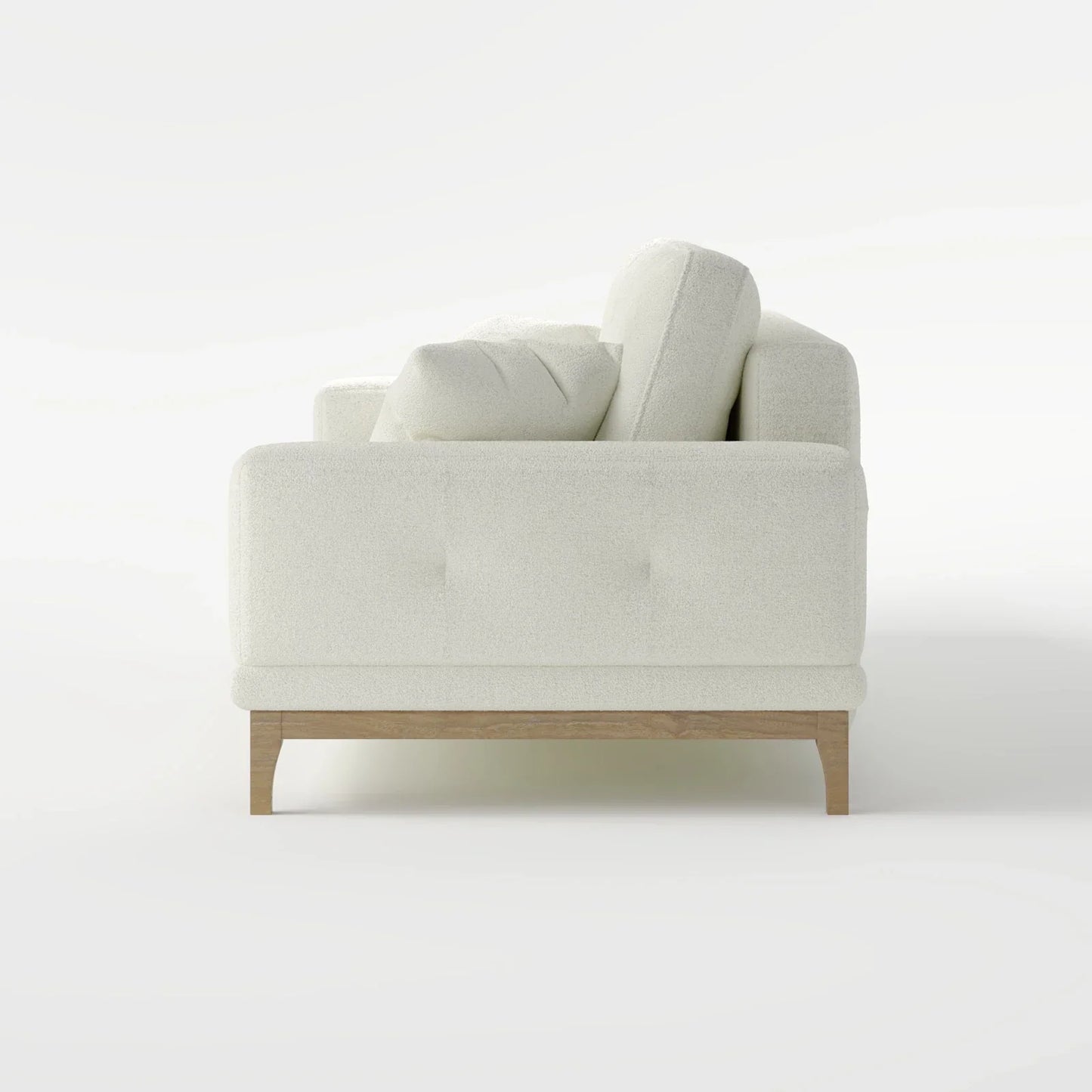 Sage Tufted 2-Seater Convertible Sofa Bed