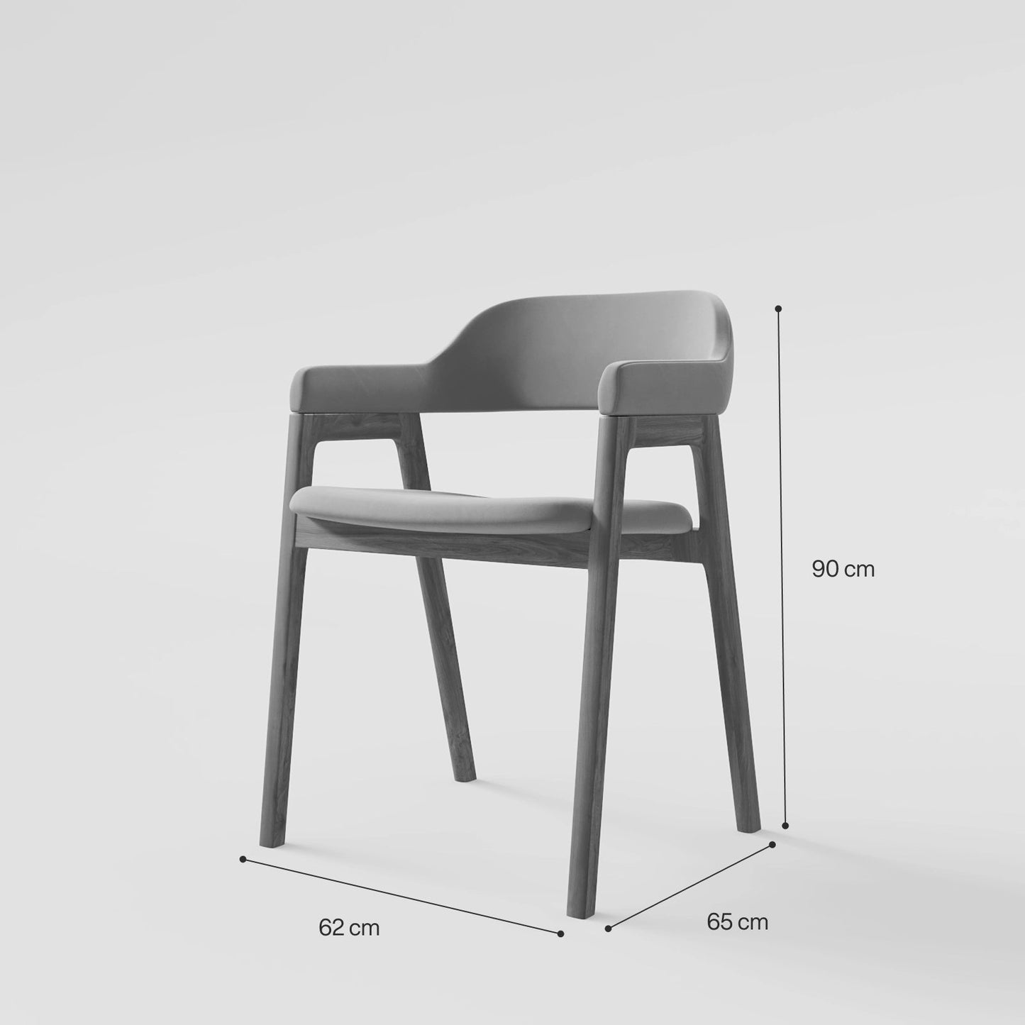Timber-Frame Arc Dining Chair