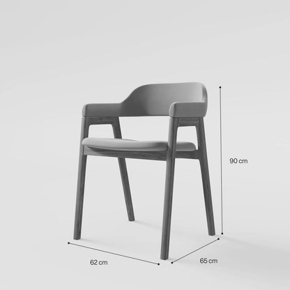 Timber-Frame Arc Dining Chair