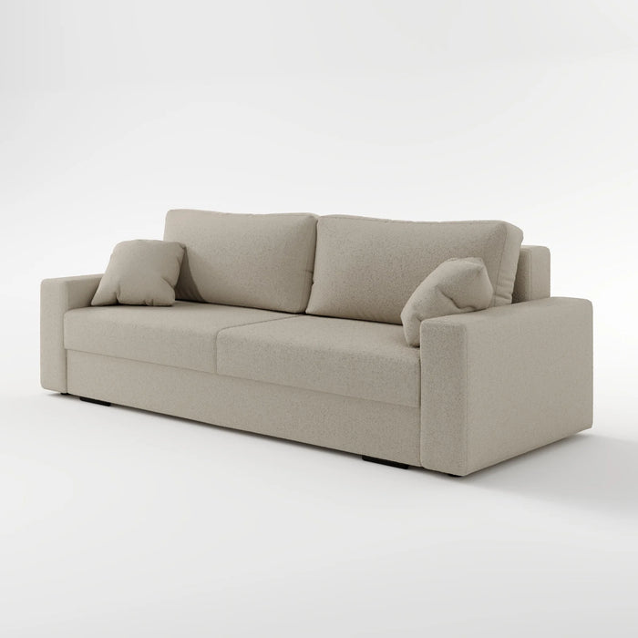 Mint Minimalist Fabric 2 Seater Sofa Bed