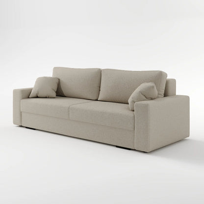Mint Minimalist Fabric 2 Seater Sofa Bed