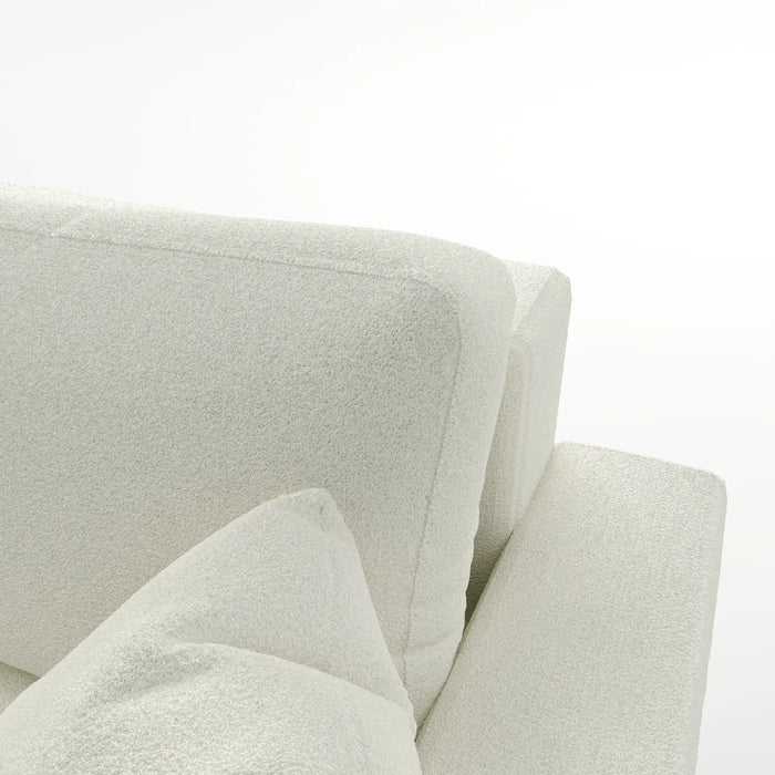 Mint Minimalist Fabric 2 Seater Sofa Bed