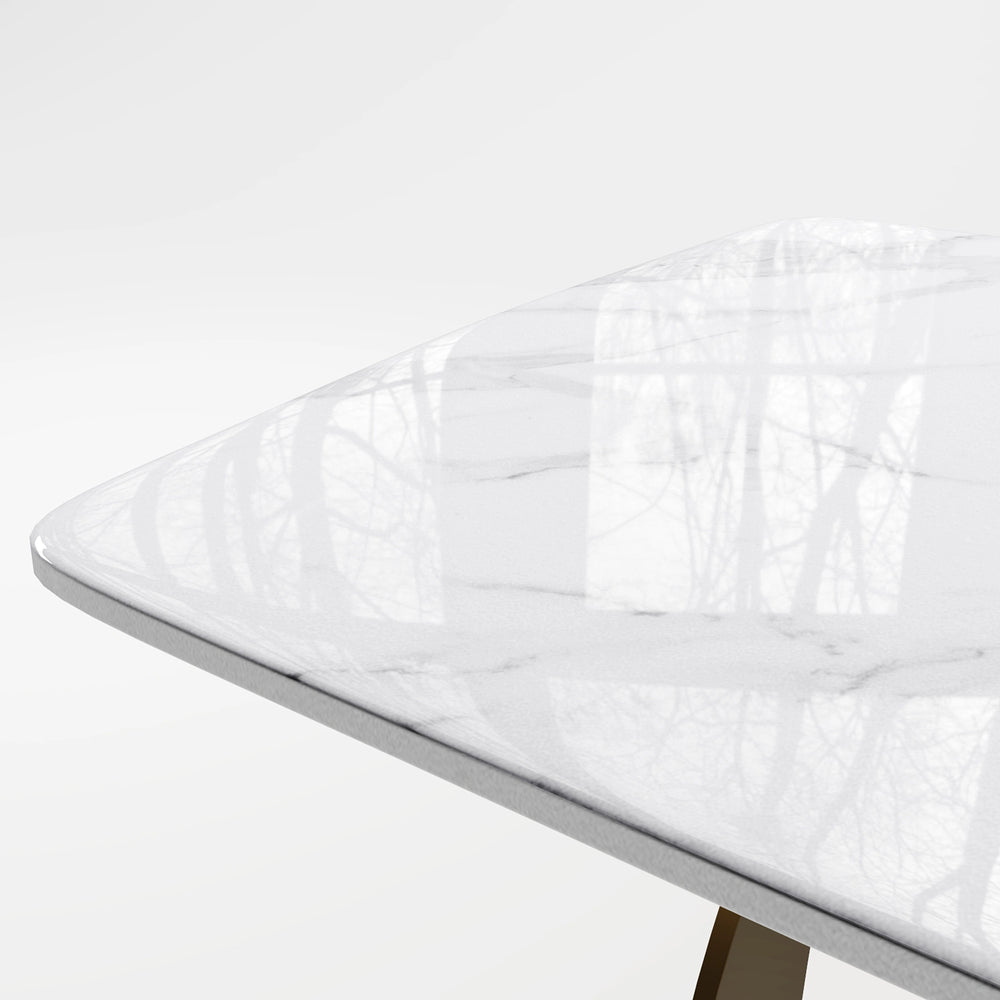 The Trifecta Wood Table: Modern Circular Top with Interlocking Curved Legs