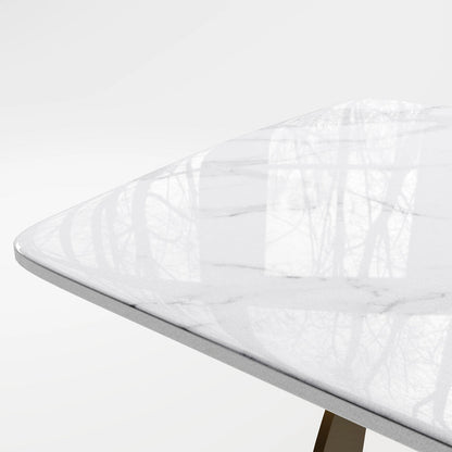 The Trifecta Wood Table: Modern Circular Top with Interlocking Curved Legs