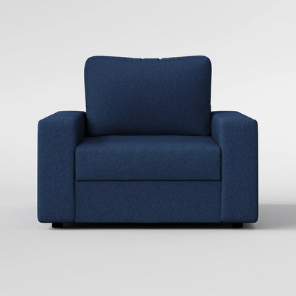 Sleek Boxy Accent Arm Chair