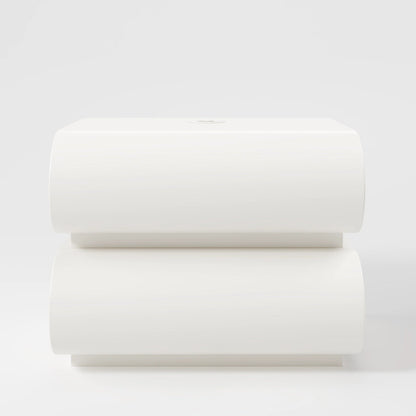 Arctic Capsule High Gloss Bedside Table