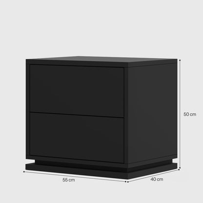 Onyx Matte Bedside Table