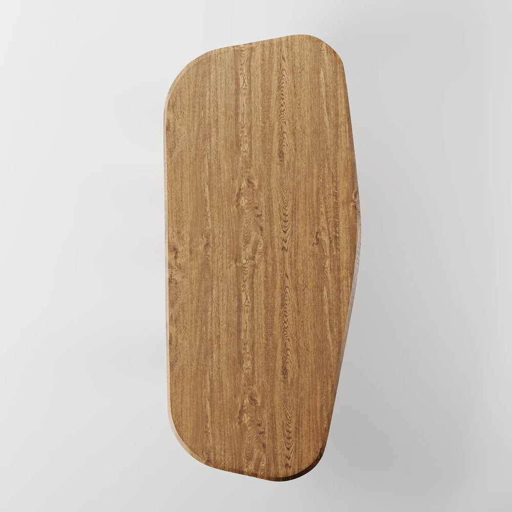 The Aurum Pillar Table: Modern Marble Top with Three Gleaming Brass-Tone Supports