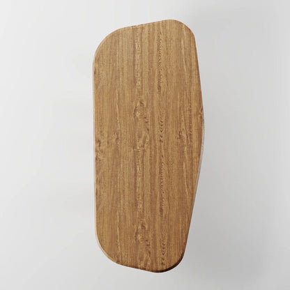 The Aurum Pillar Table: Modern Marble Top with Three Gleaming Brass-Tone Supports