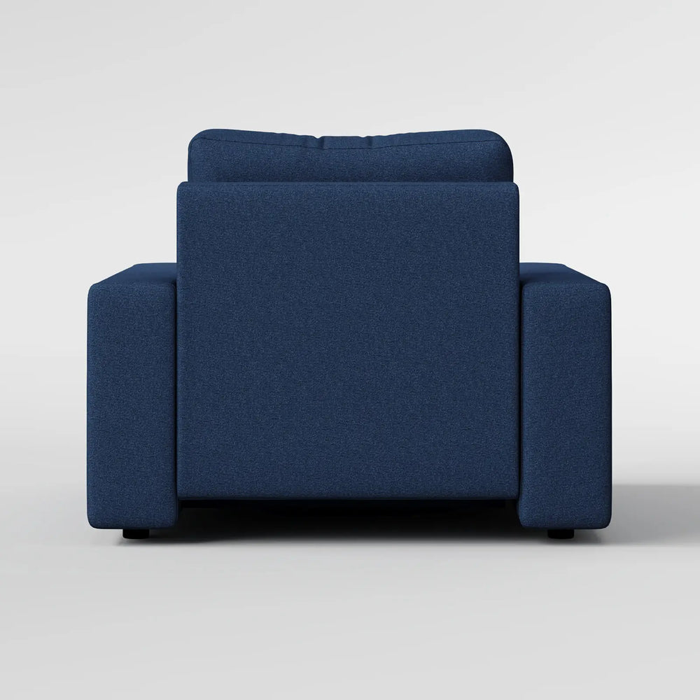 Sleek Boxy Accent Arm Chair