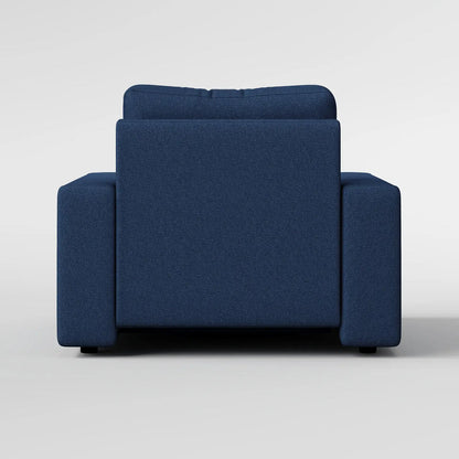 Sleek Boxy Accent Arm Chair