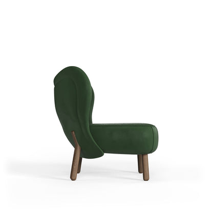 Scandi-Inspired Soft White Bouclé Occasional Arm Chair