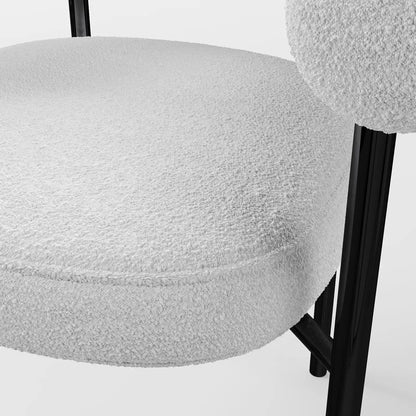 Cylindrical Bolster Dining Chair