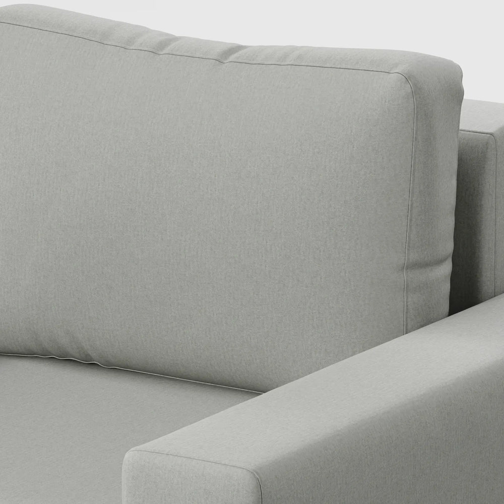 Sleek Boxy Accent Arm Chair
