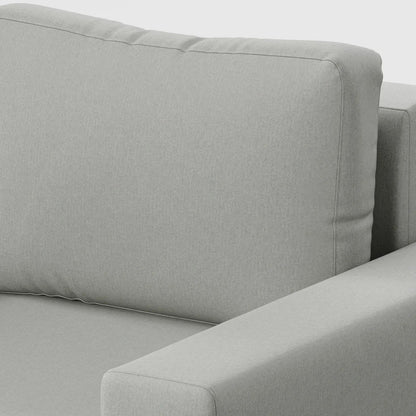 Sleek Boxy Accent Arm Chair