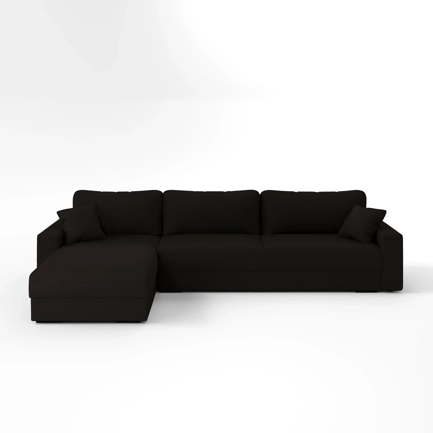 Earth-Tone Grand Sectional 4 Bed Sofa Bed