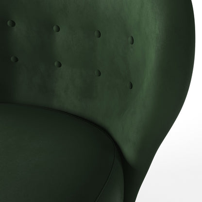 Scandi-Inspired Soft White Bouclé Occasional Arm Chair