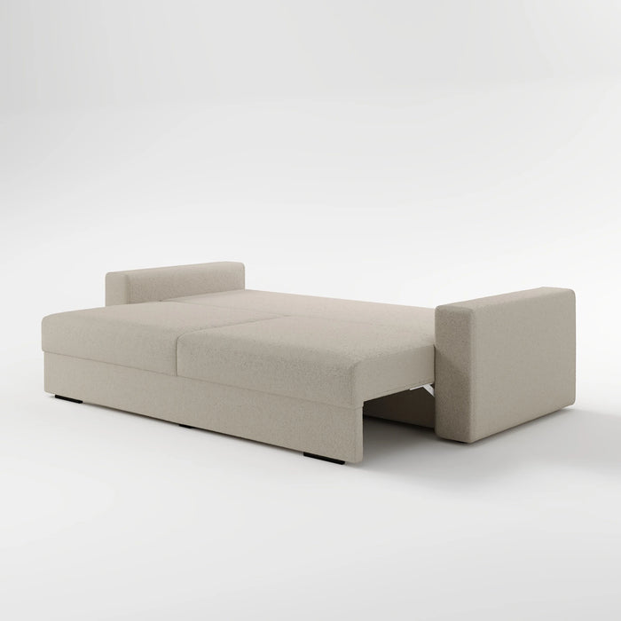 Mint Minimalist Fabric 2 Seater Sofa Bed