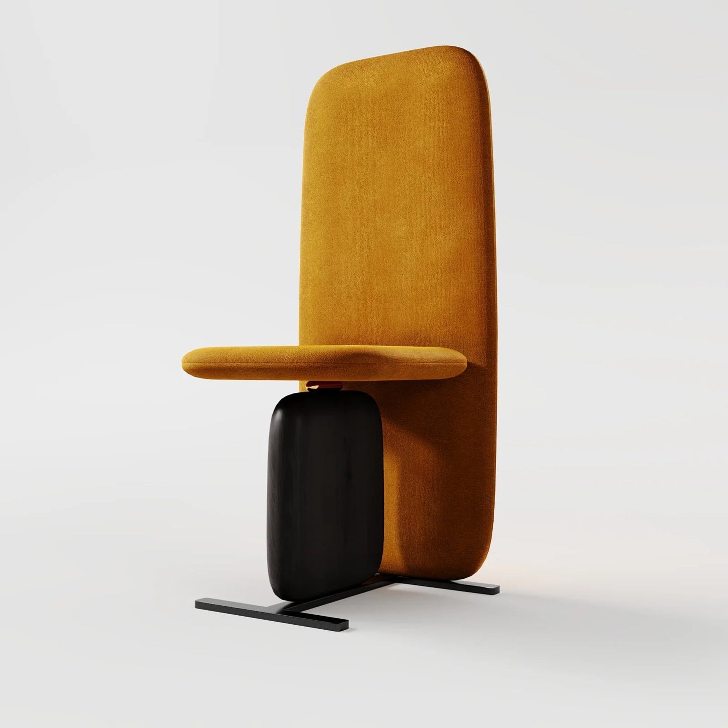 Emerald Monolith Dining Chair