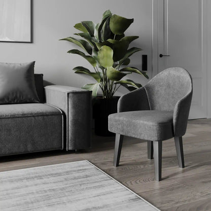 Elegant High-Back Armchair