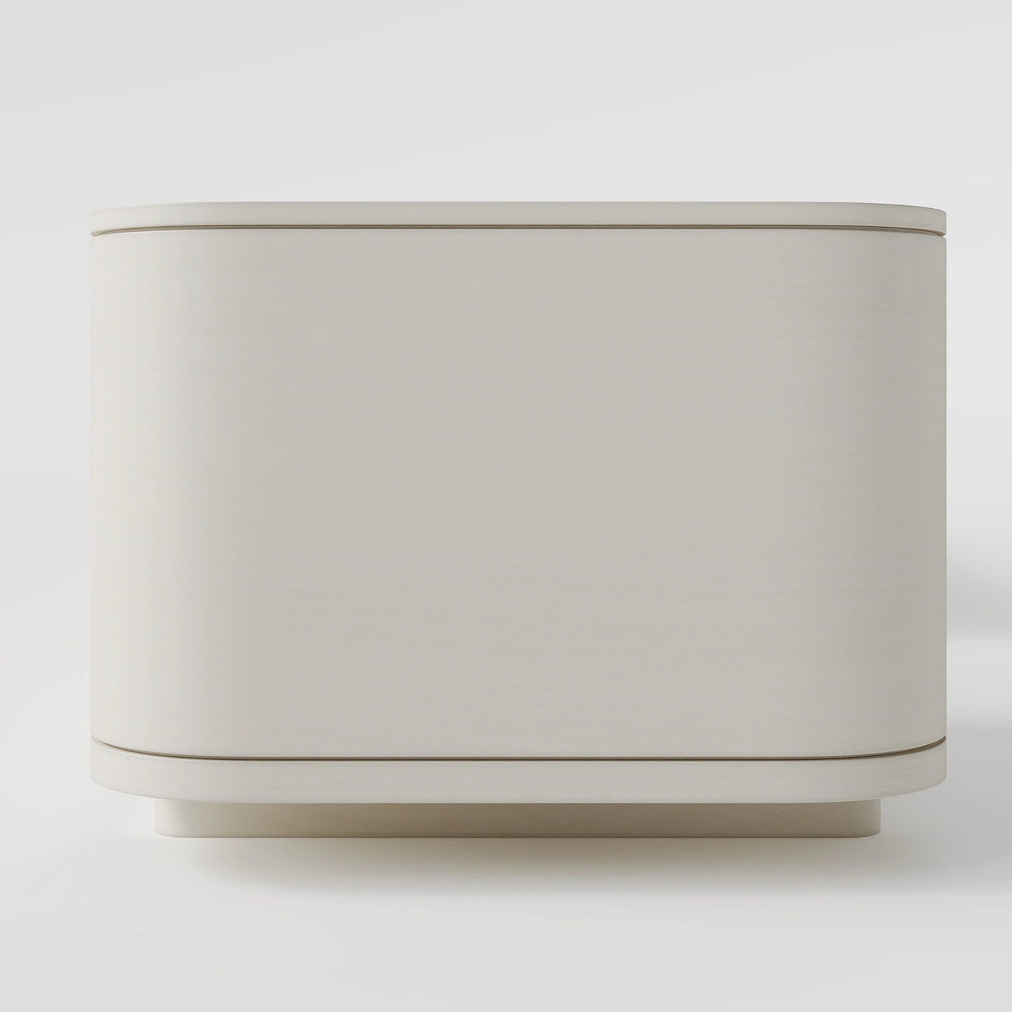 The Flow Console: Cream White Media Unit