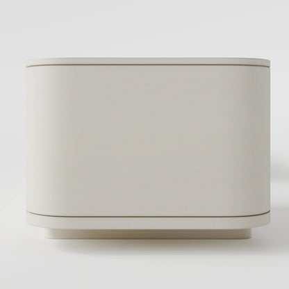 The Flow Console: Cream White Media Unit